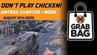 Grab Bag: Amtrak Charter, Crazy Drivers and More! | Weekly Top Trains (August 2025)