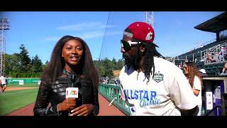 SEATTLE ALL STAR CLASSIC CELEBRITY SOFTBALL GAME 2025 Feat  MARCUS TRUFANT Hosted By THANDI CHIRWA