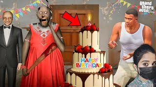 Granny Celebrating 100-Year BIRTHDAY - GTA 5