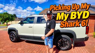 Picking up my BYD Shark 6 | First thoughts