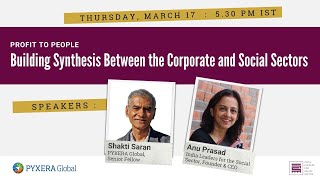 Profit to People: Building Synthesis Between the Corporate and Social Sectors
