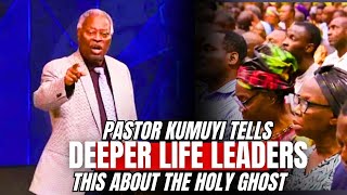 Pastor Kumuyi Tells DEEPER LIFE LEADERS This About The Holy Ghost 🔥