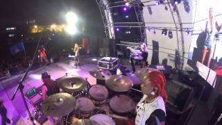Alanna White at Colour me Red in St. Lucia