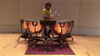 Graham Whettam: Suite for Timpani, First Movement