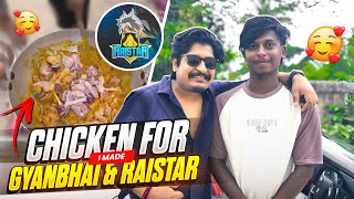 I fed Desi Chicken to Gyan Bhai 🍗@GyanGaming