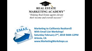February 2 2019 Email List Workshop