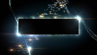 Motion Background Animation Sparkling Dark Space Glow Intro Screen