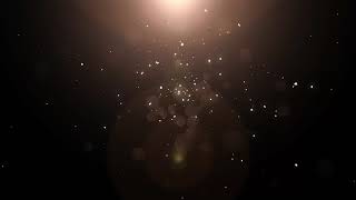 4k Golden Dust Particles Falling Relaxing Meditation Background Screensaver