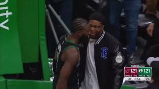 Jaylen Brown CRAZY alley-oop poster!