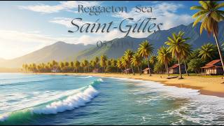 Reggaeton Beach La Réunion — Tropical Island Sunset Vibes | Ocean Waves & Creole Ambience 🌴