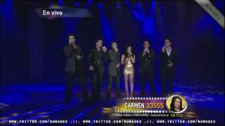 Carmen ft Tobby  A puro dolor.-La Nueva Voz de La Academia 2011