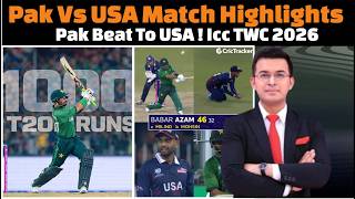 Pakistan Vs USA Match Highlights /  Icc Men's T20 World Cup 2026 / PAK VS USA Match Highlights.