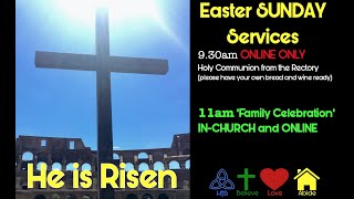 Easter Sunday in church celebration!