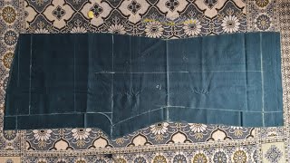 Bell bottom trouser cutting and stitching simple and easy method 