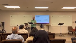 Preaching at Grace Bethel Church