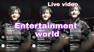 Entertainment world 🤣🤣 Live video so funny 😂!!Nalee Boss