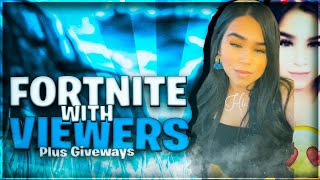 FORTNITE GamerGirl Live with Facecam 💜💛 Playing WITH SUBS/VIEWERS SEASON 4 UPDATE 💜💛