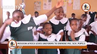 Mission Africa distributes Free Uniforms to Pupils at Owhere Primary School, Amukpe Sapele 