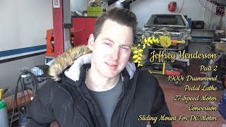Modifying a Vintage Drummond 1900s Lathe 27 Speed Digital Conversion Part 2 (Sliding Motor Mount)