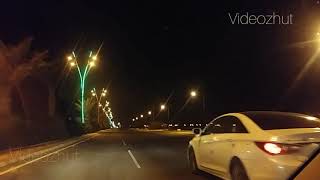 Road Trip Late-night : KSA Roads : Saudi Arabia