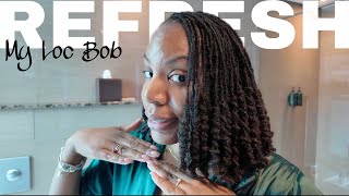Loc Vlog| Quick Style Refresh- Would You Try This?