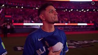 O Canada before Game One of the 2025 ALCS!