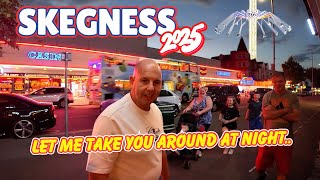 SKEGNESS After Dark - Seafront Walkabout In The Evening.