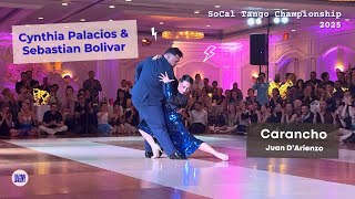 Cynthia Palacios & Sebastian Bolivar Argentine Tango “Carancho” by Juan D’Arienzo #tango