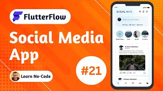 Build a Social Media App with FlutterFlow #21 -  Record Audio
