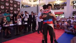 Fan Asks Khabib To Wrestle Him