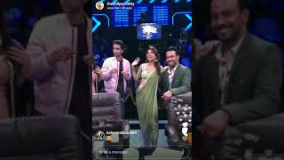 Raghav and Dharmesh on Shilpa Shetty live chat at the studio of SUPER DANCER 2