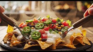 Cheese Loaded Nachos with Somke!!