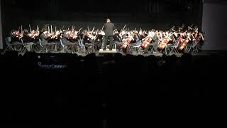 Symphony Orchestra performed Mozart's Symphony #40, Movement 1