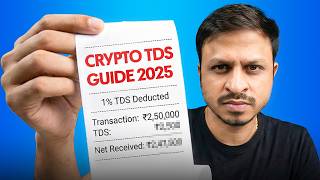 India's Crypto Tax Deducted at Source (TDS) Detailed Guide 2025