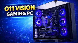 THIS SKYTECH O11 VISION GAMING PC IS AWESOME -  NVIDIA 5080 GPU x AMD 9900x3D