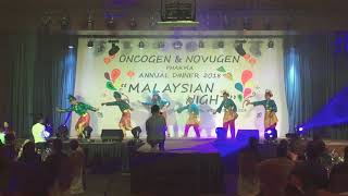 Tarian Zapin Sempena Oncogen & Novugen Annual Dinner 2018