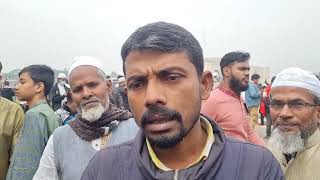টাঙ্গাইল থেকে এসে দেশ'মা খালেদা জিয়ার জানাজায় উপস্থিত এক কর্মী
