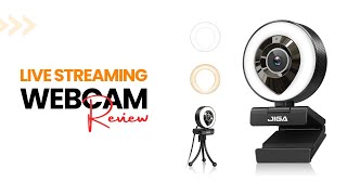 JIGA Streaming Webcam Review: Adjustable Light and Autofocus Features! | The Ultimate Streaming Tool