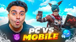END OF PC VS MOBILE CONTROVERSY 😡| TESTING PC EGO VS MOBILE SKILL😬 IN NONSTOP GAMING GUILD TEST 🔥