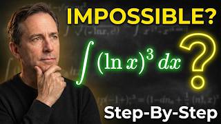 how to integrate (ln x)^3✨use integration by parts repeatedly