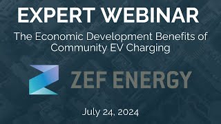 The Economic Development Benefits of Community EV Charging