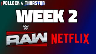 Week 2 viewership of WWE Raw on Netflix