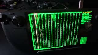 jungle on modular synth and steam deck (shield tracker)