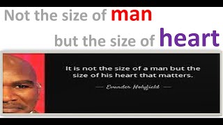 One Humanity, The Size of Our HEART