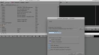 Avid Tutorial - 8 -  Overview of Settings