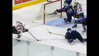 Patrick Roy's Game 3 Double Save vs. Minnesota (4/13/2003)