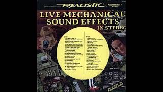 Radio Shack / Audio Fidelity Records - Live Mechanical Sound Effects (In Stereo) - Side 1 (1971)