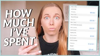 what i SPENT in a MONTH of quarantine | how much i've spent during quarantine