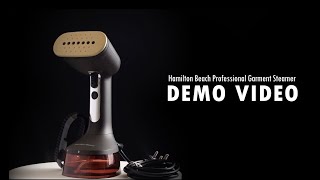How to use Hamilton Beach India's Professional Garment Steamer