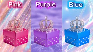 Choose your gift #chooseyourgift #pink #purple #blue #gift #choose 